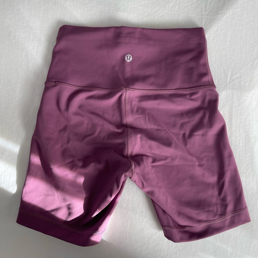 Lululemon Wunder Train biker shorts